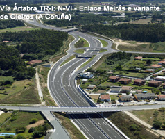 Vía Ártabra. TR-I: N-VI - Enlace Meirás e variante de Oleiros (A Coruña)